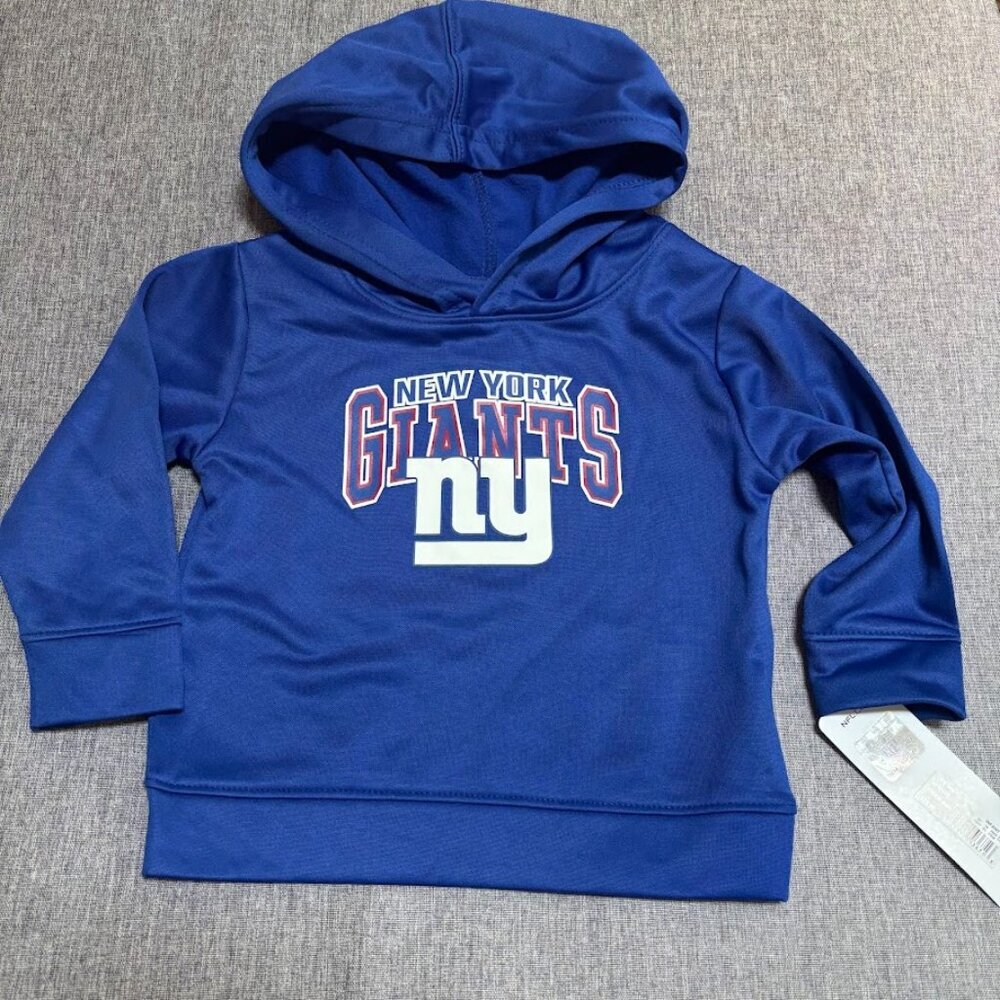 Infant Royal New York Giants Team Logo Pullover Hoodie, 12 mos
